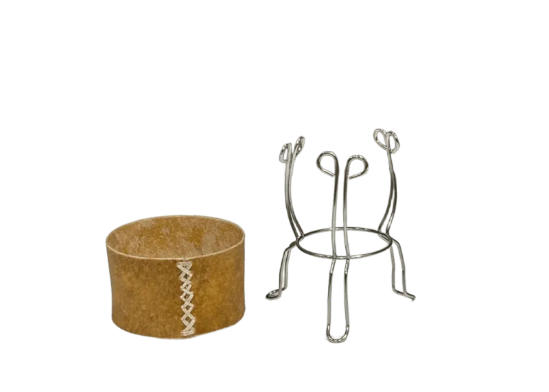 BASE PARA MATE (cuero y alambre) — Accesorios
