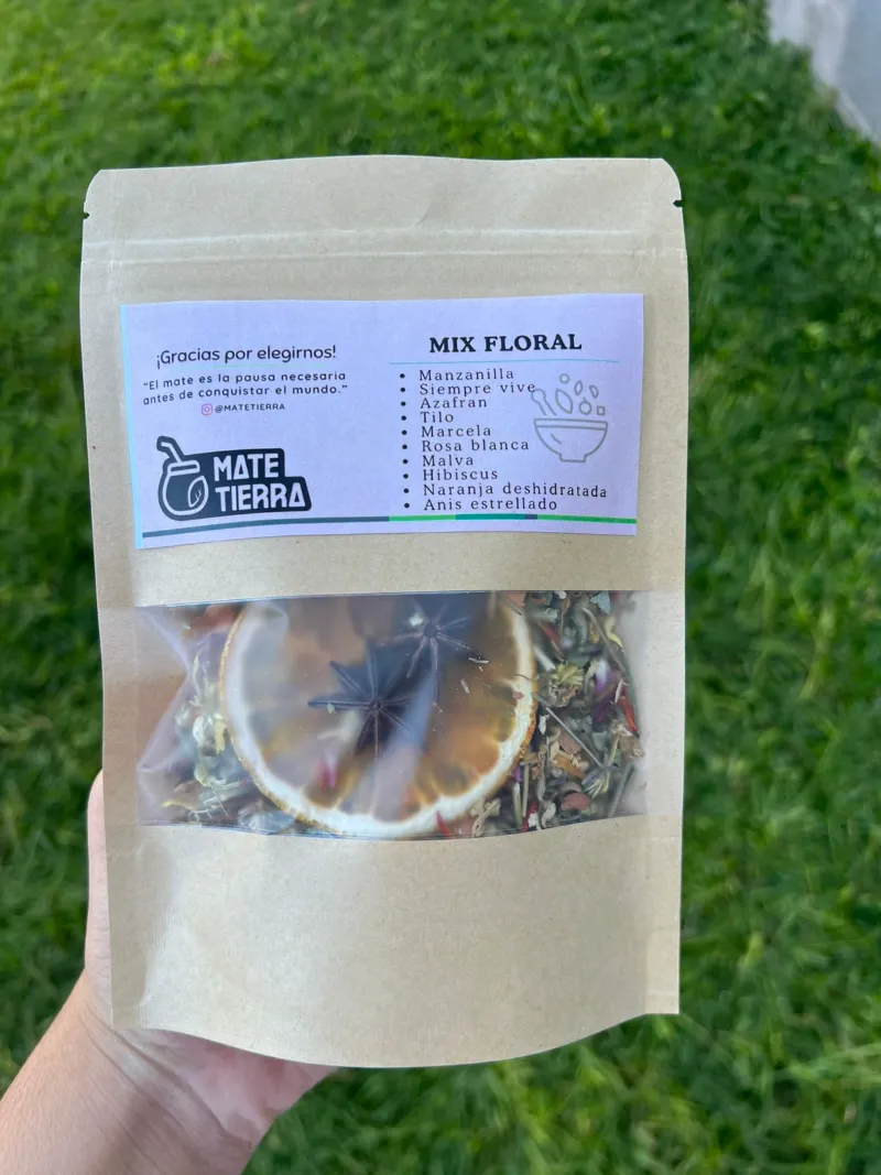 Vista 3 de Mix MATE/FLORAL (zipper)