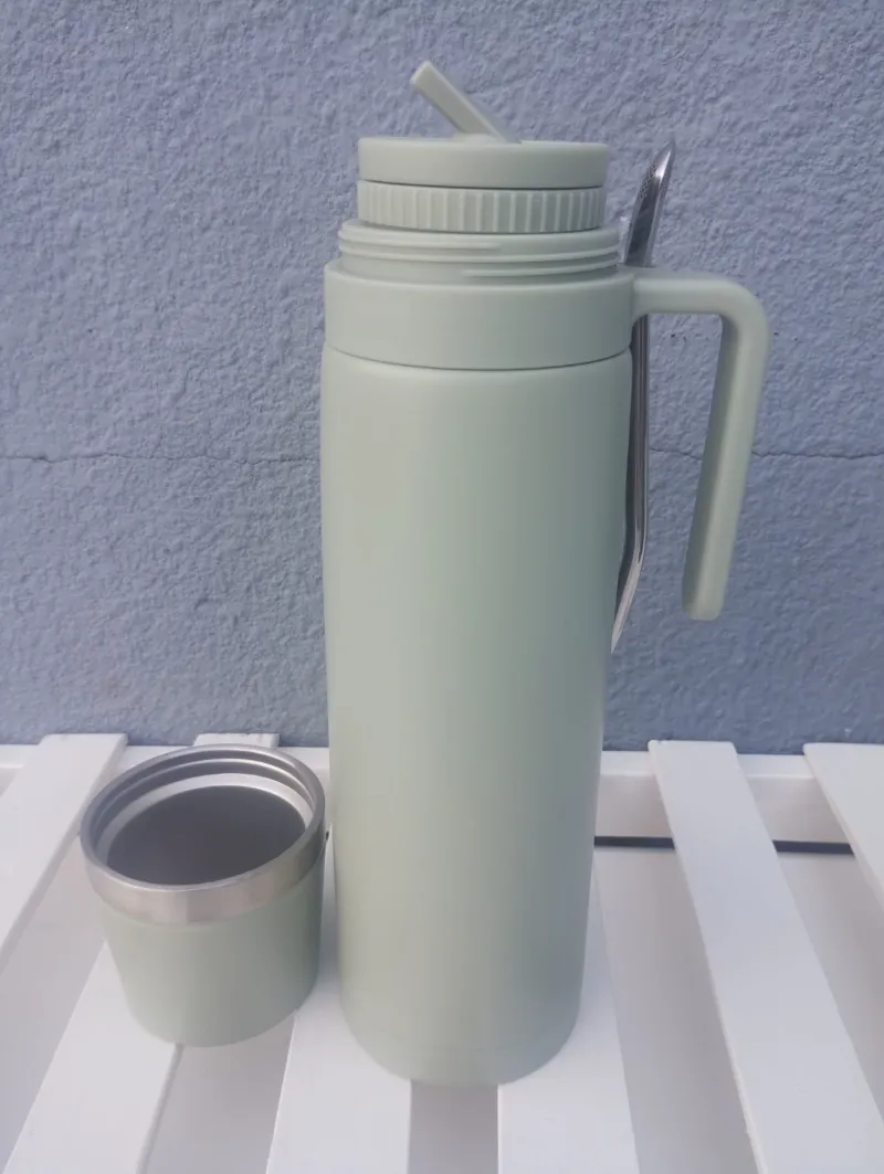 Termo Media Manija (Verde oliva claro) — Termos