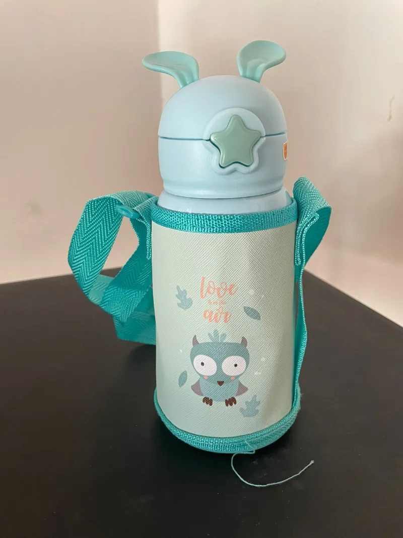 Botella termica infantil x500 ml. (BLANCO) — Pequeños