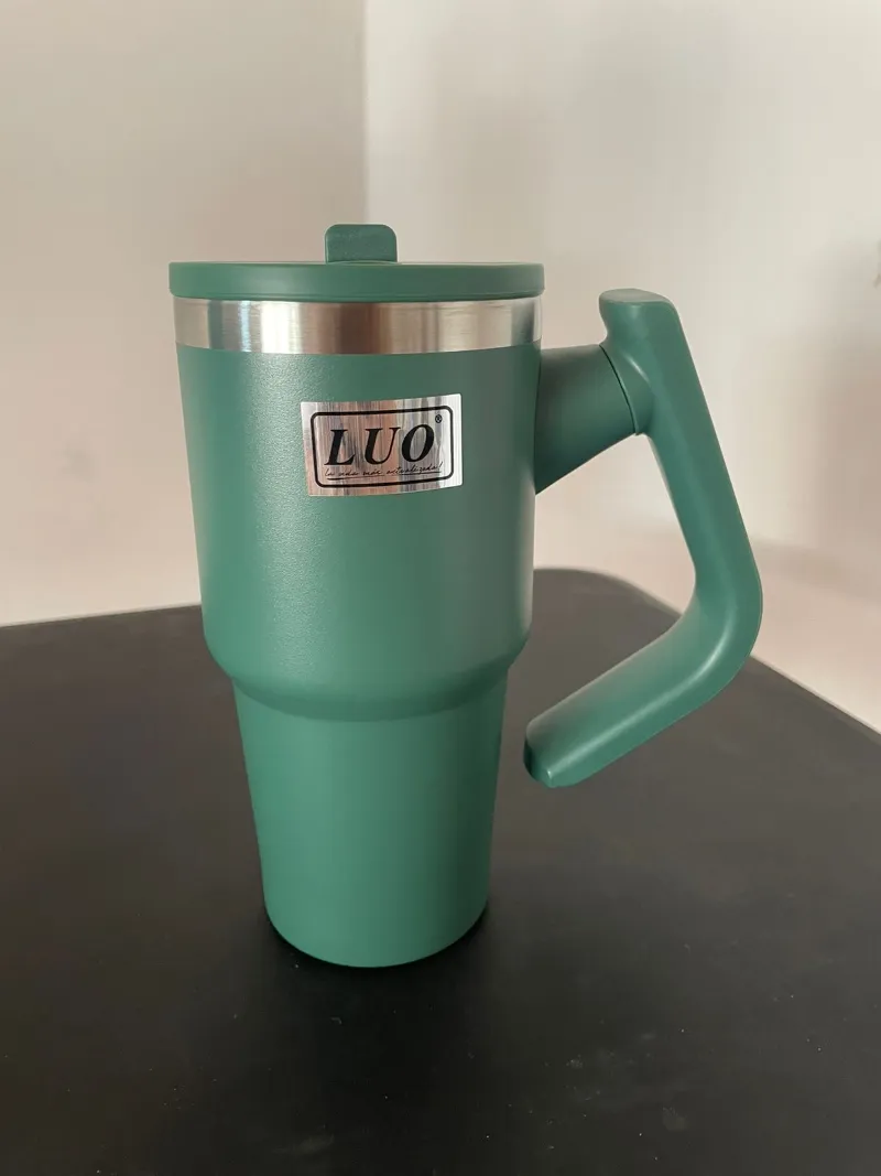 Hoppie 600 ML c/ mango giratorio (VERDE) — Térmico