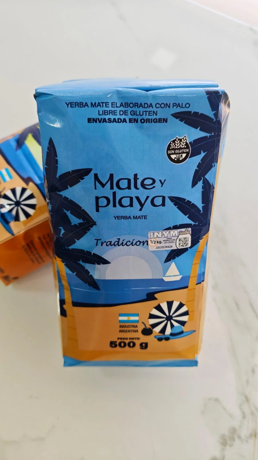 Vista 2 de Yerba Mate TRADICIONAL | Mate y Playa x500g