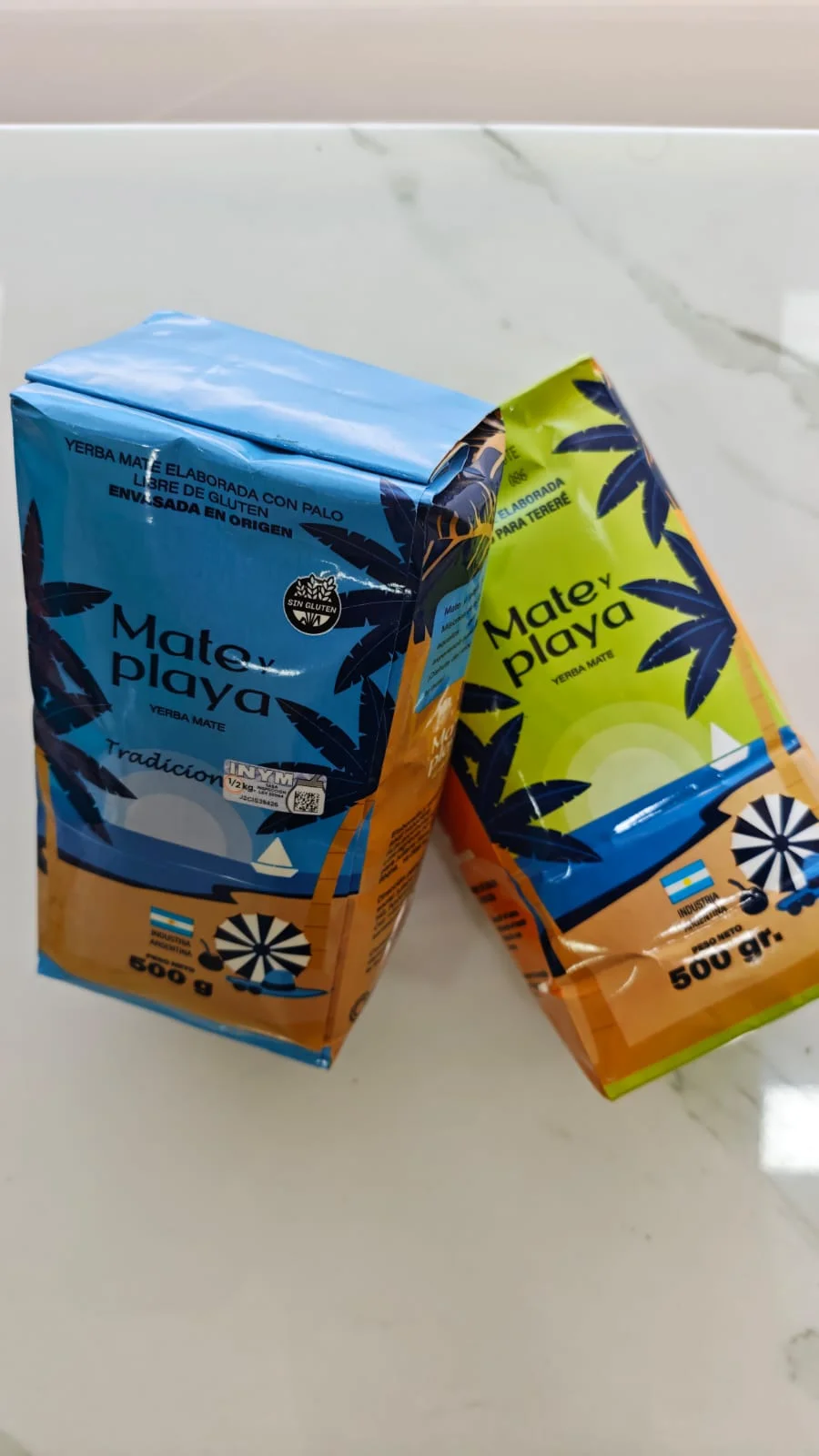 Vista 3 de Yerba Mate TRADICIONAL | Mate y Playa x500g