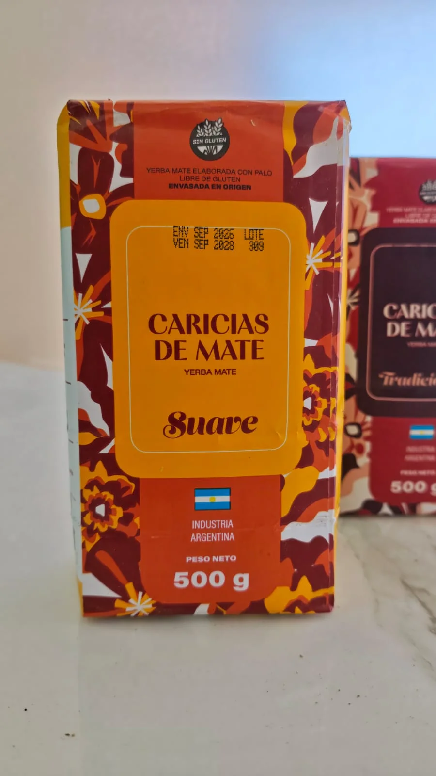 Vista 1 de Yerba Mate SUAVE | Caricias de Mate x500g