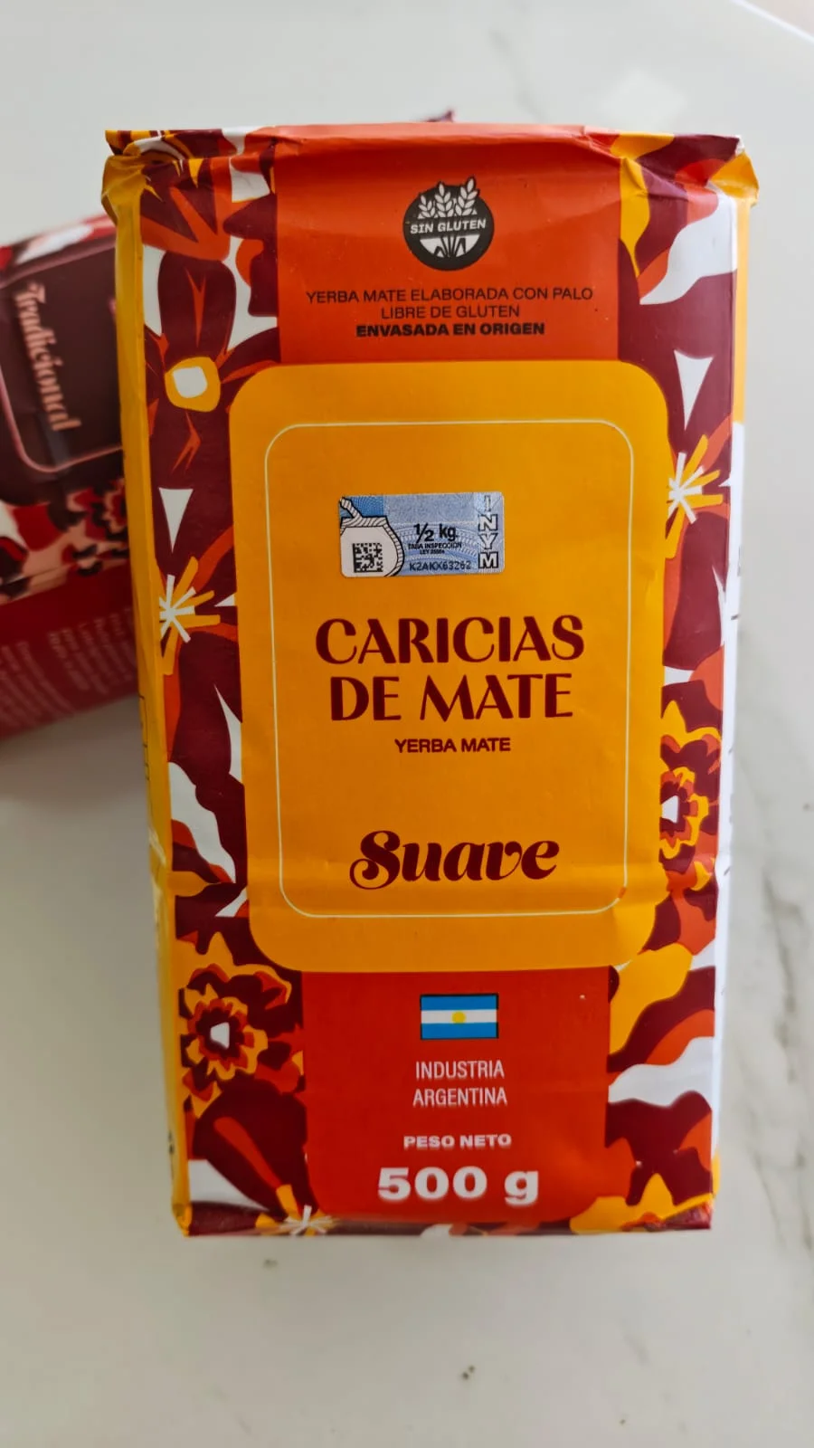 Vista 3 de Yerba Mate SUAVE | Caricias de Mate x500g